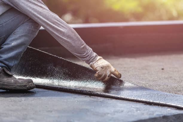 Professional Waterproofing technician working in Lewisburg, OH